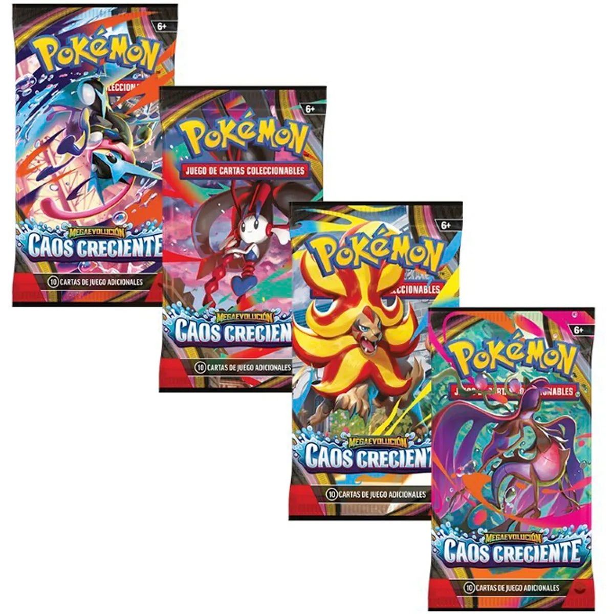 POKEMON CAOS CRECIENTE SOBRE (INGLÉS)