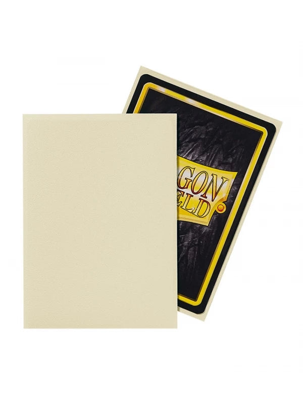 Fundas Standard Matte Blanco Marfil (100 fundas) Dragon Shield.