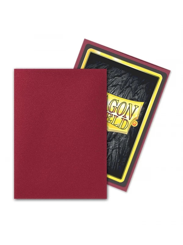 Fundas Standard Matte Non-glare - Blood Red - Dragon Shield