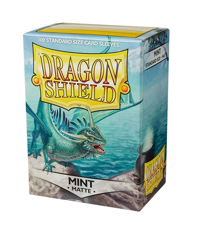 Fundas Standard Matte Turquesa (100 fundas) Dragon Shield.