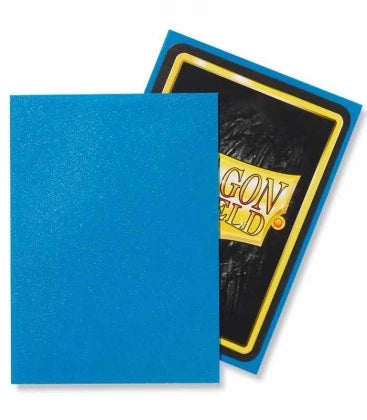 Fundas Standard Sapphire Matte Color Azul (100 fundas) Dragon Shield.
