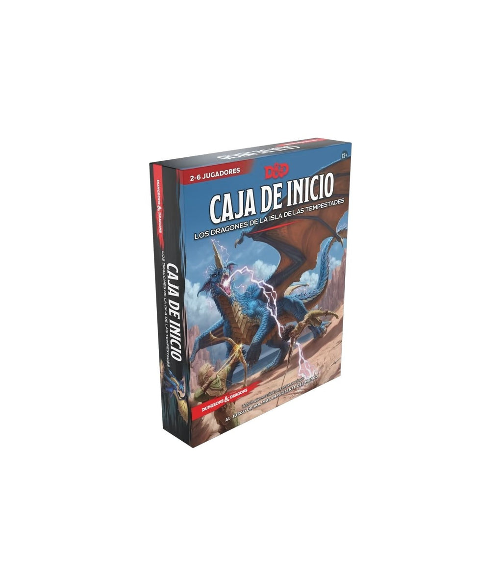 D&D CAJA DE INICIO LOS DRAGONES DE LA ISLA DE LAS TEMPESTADES