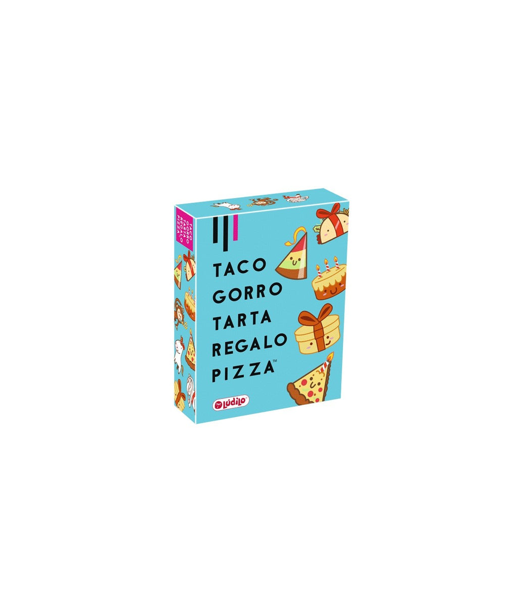 TACO, GORRO, TARTA, REGALO, PIZZA