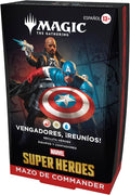 Mazo de Commander de Magic: The Gathering | Marvel Super Heroes - Vengadores, ¡reuníos! (Versión en Español)