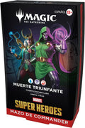 Mazo de Commander de Magic: The Gathering | Marvel Super Heroes - Muerte triunfante (Versión en Español)