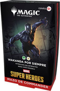 Mazo de Commander de Magic: The Gathering | Marvel Super Heroes - Wakanda por Siempre (Versión en Español)
