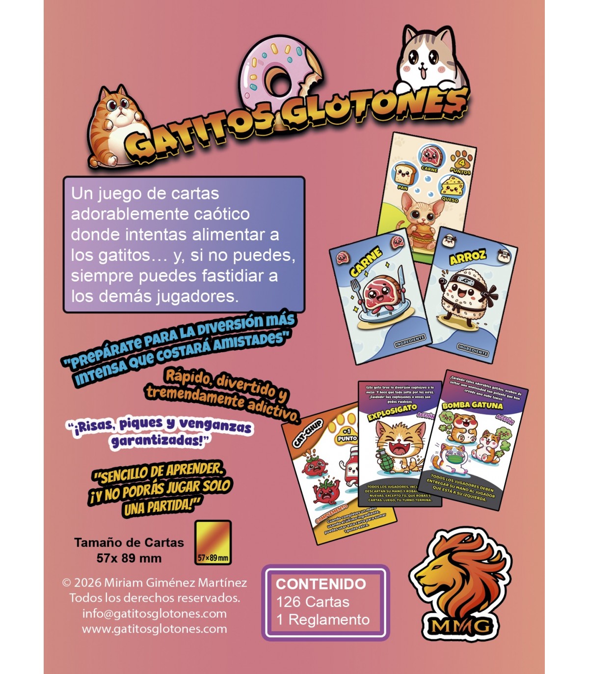 GATITOS GLOTONES
