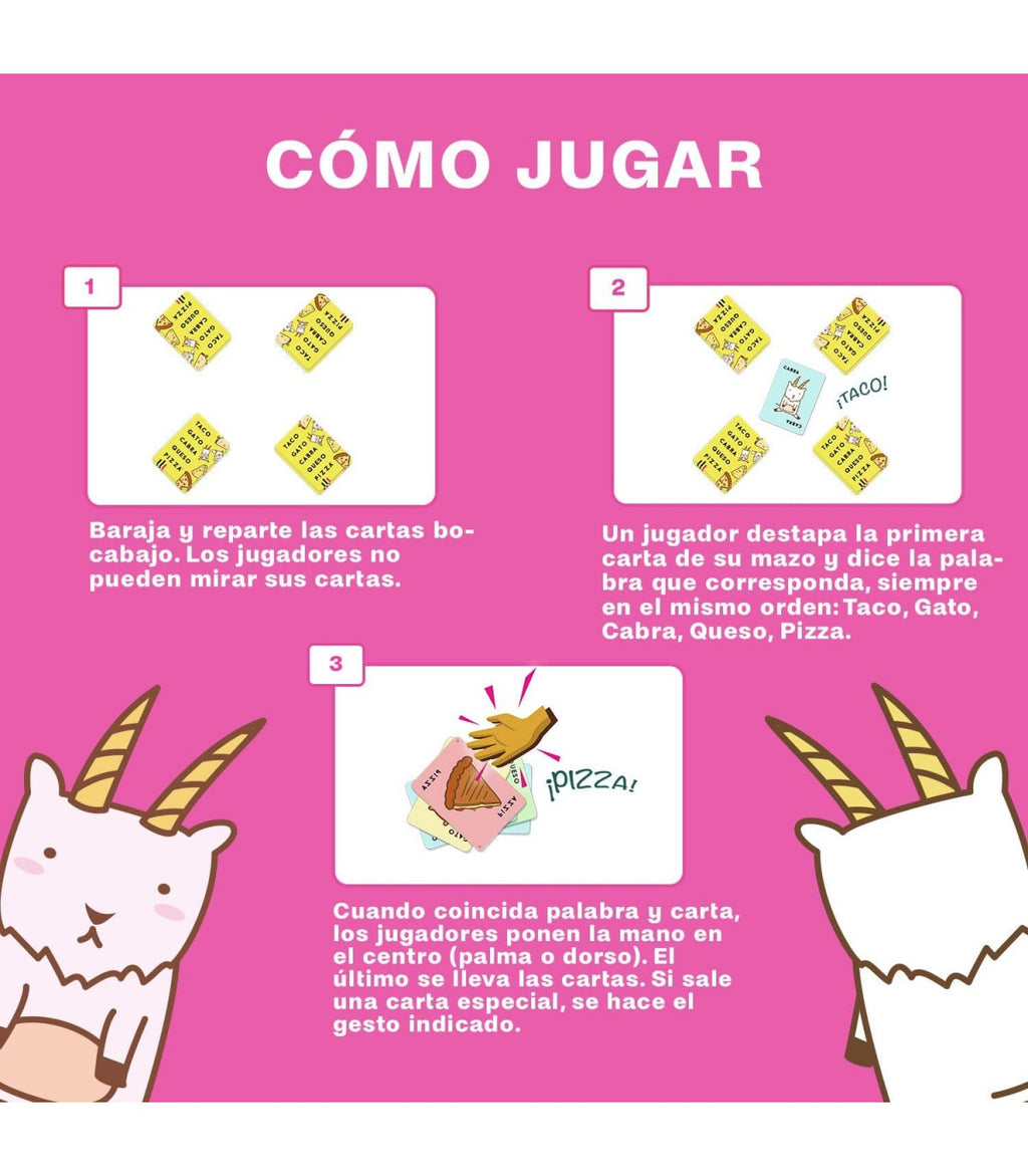 TACO, VUELTA, CABRA, QUESO, PIZZA