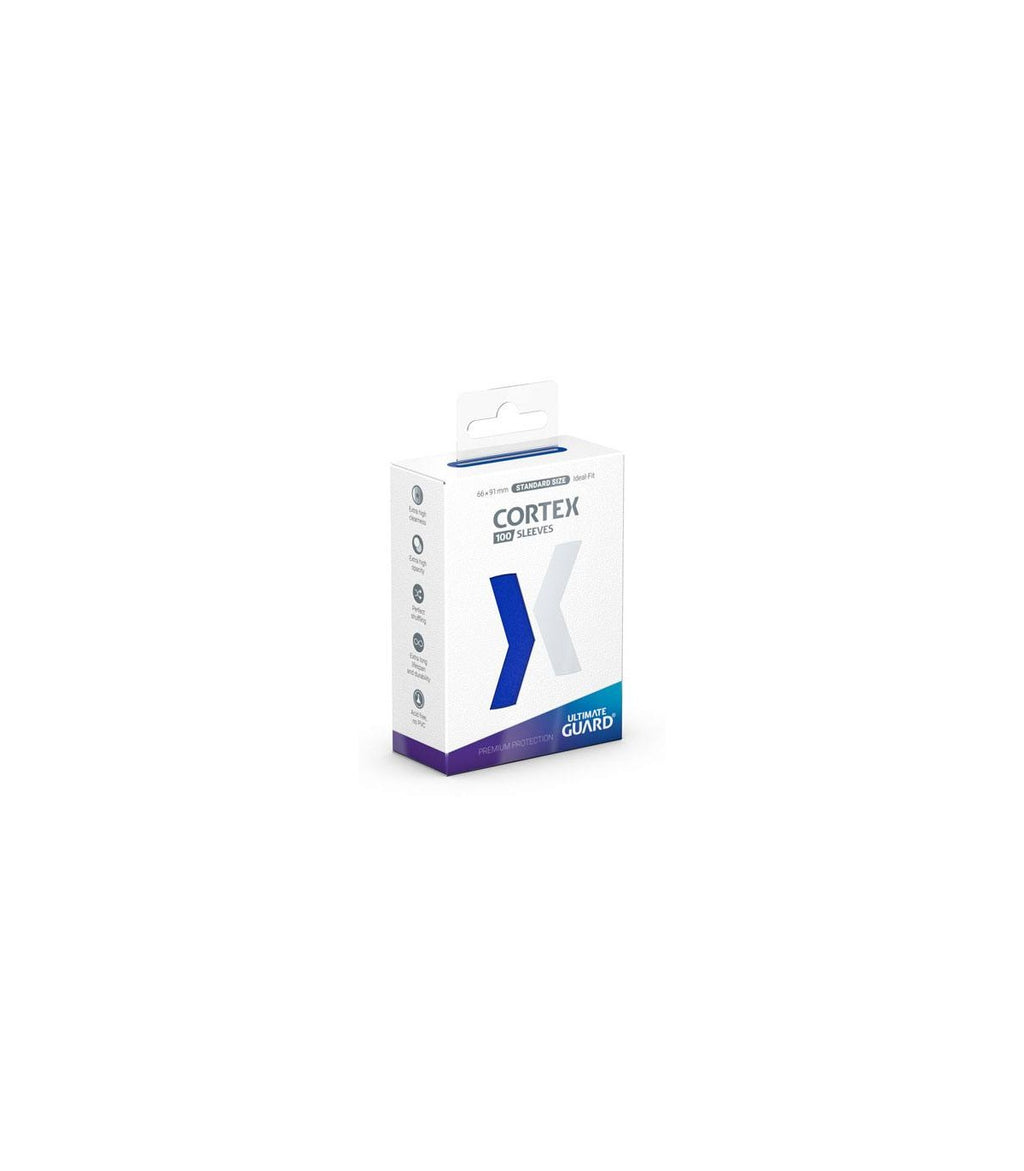 FUNDAS CORTEX TAMAÑO STANDARD 100UD - AZUL