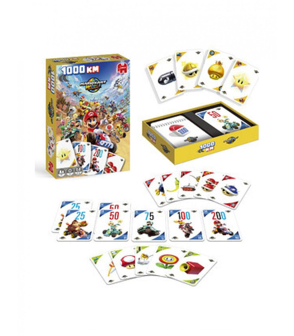 1000 KM - MARIO KART WORLD JUEGO DE CARTAS