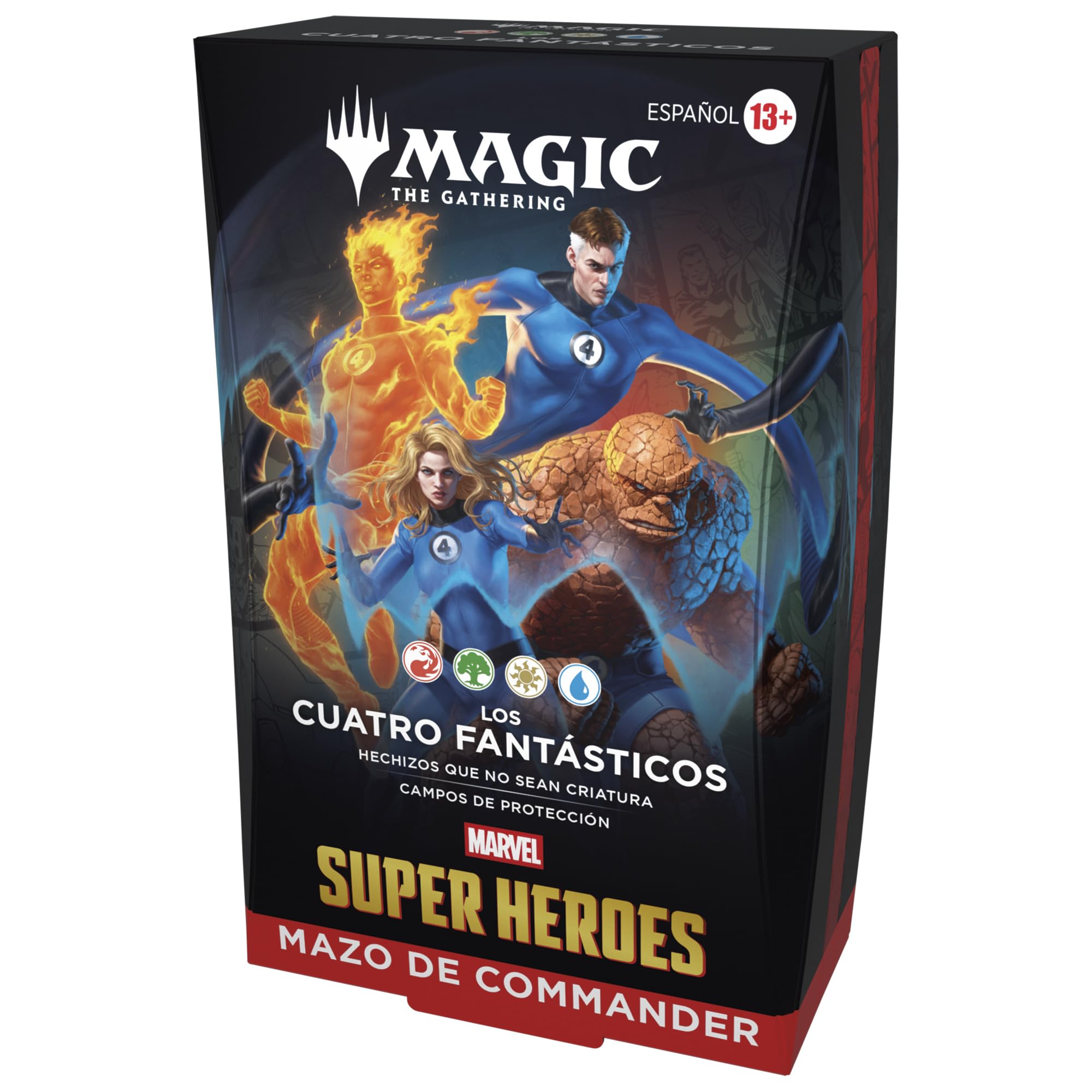 Gathering
Mazo de Commander de Magic: The Gathering | Marvel Super Heroes - Los Cuatro Fantásticos (Versión en Español)